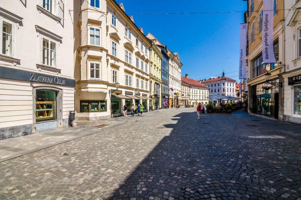 Elegant Central Apartment Ljubljana Exterior photo
